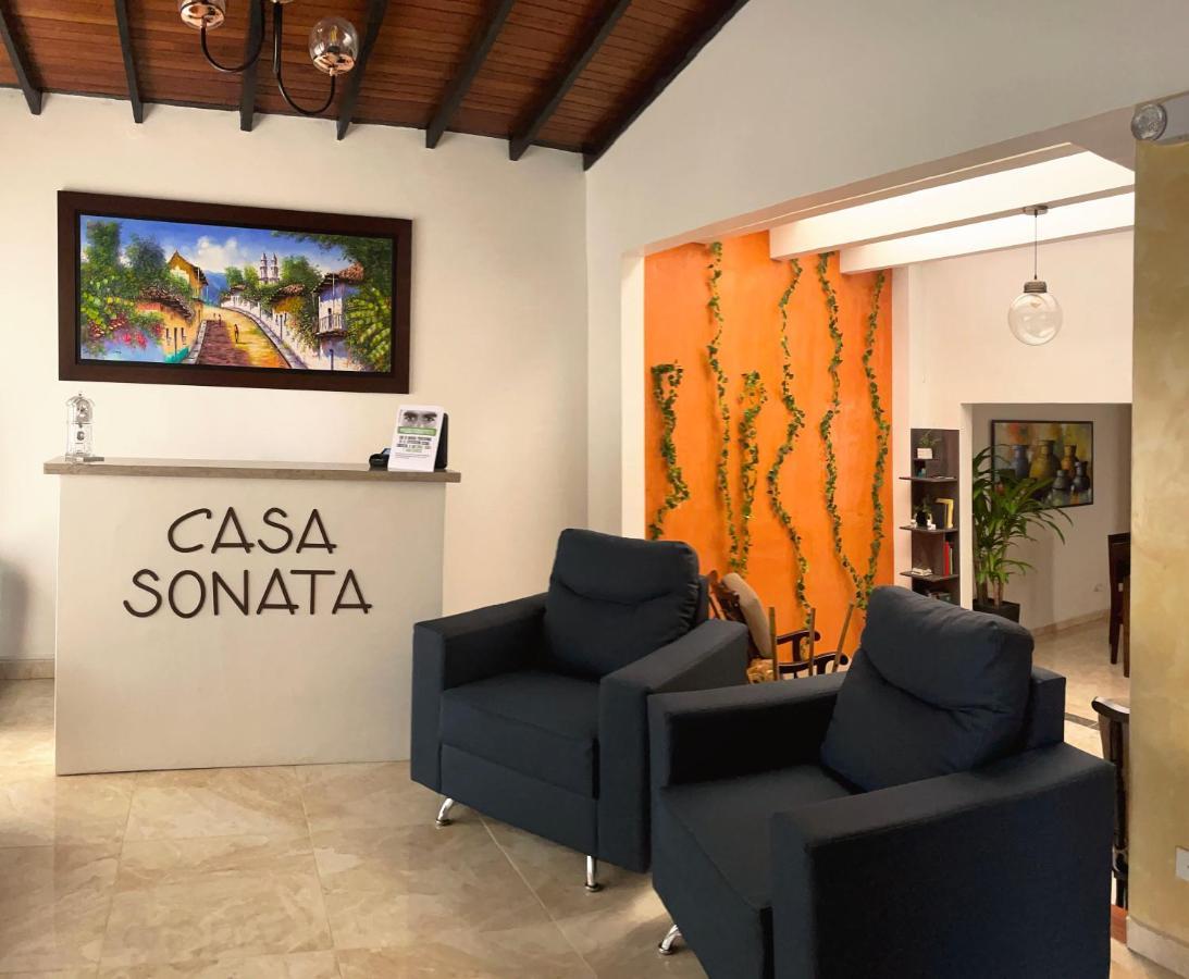 Hotel Casa Sonata Medellín Buitenkant foto